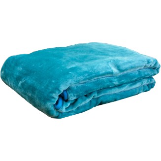 Κουβέρτα Βελουτέ Κούνιας 110x140 Anna Riska Bear 6 Lake Blue